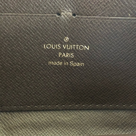 Authentic Louis Vuitton Mini Lin Idylle Denim Monogram Brown Zippy Wallet - Picture 13 of 15